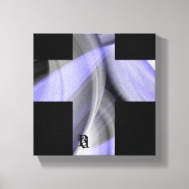 8x8インチラベンダームーントレンド抽象芸術アートバイオレット キャンバスプリント