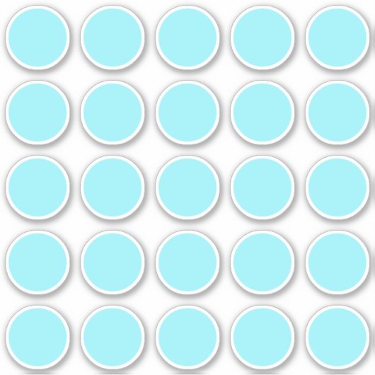 8x8シート(25) 1.5インチ丸円 – テンプレート シール (正面)