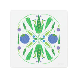 8x8ブルーベリーのガーディアン金属プリント メタルプリント