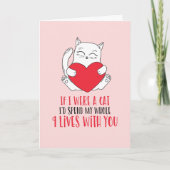 9かわいい猫プリンおもしろいの日 シーズンカード (正面)