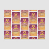 9か月の回復記念日はっきりした数値 薄葉紙 (正面)