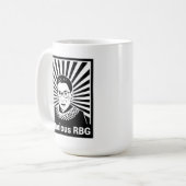 9つあるとき-悪名高いRBG コーヒーマグカップ (正面左)