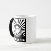 9つあるとき-悪名高いRBG モーフィングマグカップ (正面左)