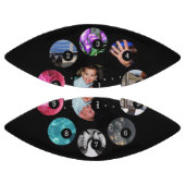 9つのイメージとあなた自身の写真の装飾を容易にして下さい アメリカンフットボール (パネル)