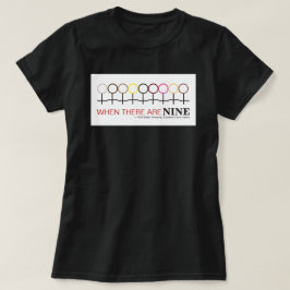 9つのジャスティス・ギンズバーグRBG引用文T-S Tシャツ