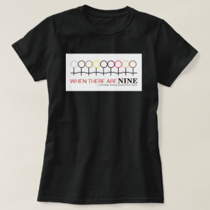 9つのジャスティス・ギンズバーグRBG引用文T-S Tシャツ