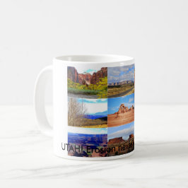 9つのユタの景色アイコン コーヒーマグカップ