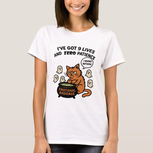 9つの命 Tシャツ (正面)