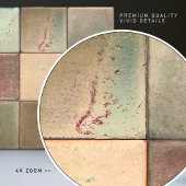 9つの壁のデコールサーの斑点付きマーリングされた地球トーンのセット タイル