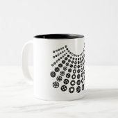 9つの悪名高いRBGがある場合 ツートーンマグカップ (正面左)