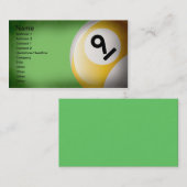 9つの球の名刺 名刺 (正面/裏面)