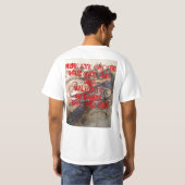 9つの目の入れ墨のワイシャツ2 Tシャツ (裏面フル)