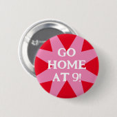9のソーシャルヒントパーティーでホームに移動 缶バッジ (正面&裏面)