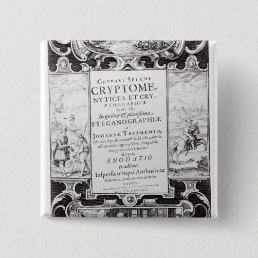 9を予約するとびら 缶バッジ (正面)