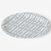 9インチコースタルシェル紙プレート ペーパープレート (アングル)