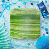 9インチナチュラルリーフデザインエレガントー ペーパープレート (パーティー)