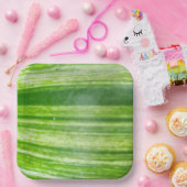 9インチナチュラルリーフデザインエレガントー ペーパープレート (パーティー)