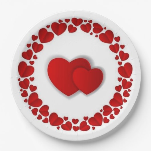 9インチラウンド紙プレート ペーパープレート (正面)