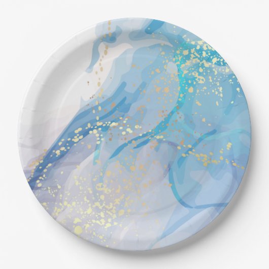 9インチラウンド紙プレート ペーパープレート (正面)