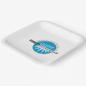 9インチ紙プレート ペーパープレート (傾斜あり)