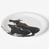  9インチ紙プレート（マウス付き） ペーパープレート (アングル)