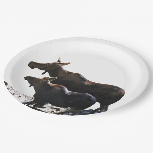  9インチ紙プレート（マウス付き） ペーパープレート (アングル)