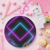 9インチ・ラウンドでダイニング体験を向上 ペーパープレート (パーティー)