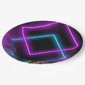 9インチ・ラウンドでダイニング体験を向上 ペーパープレート (アングル)