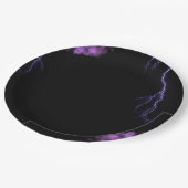 9エレガント"ラウンド紙プレートセット(任意の大事な行事) ペーパープレート (アングル)