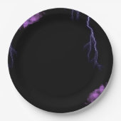 9エレガント"ラウンド紙プレートセット(任意の大事な行事) ペーパープレート (正面)