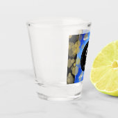 9エレガントthラピスラズリ結婚の記念日 ショットグラス (左)