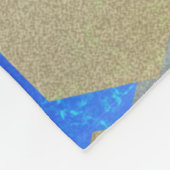 9エレガントthラピスラズリ結婚の記念日 フリースブランケット (角)