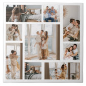 9カスタム枚フォトコラージュ装飾セラミックタイル タイル (正面)