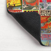 9クラシックSFパルプカバー マウスパッド (コーナー)