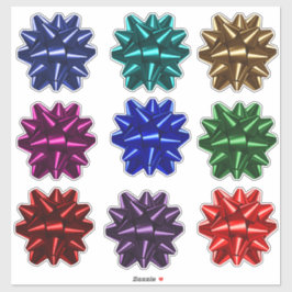 9クラッシュプルーフギフトラップ弓の郵送キスカット シール