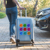 9クラッシュプルーフギフトラップ弓の郵送キスカット シール (スーツケースインサイチュ)