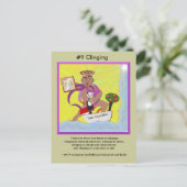 #9クリング – 扶養家族から ポストカード (スタンド正面)