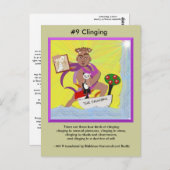 #9クリング – 扶養家族から ポストカード (正面/裏面)