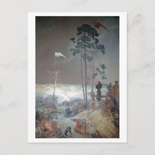 #9ザミーティングアットクリズキーミュシャ ポストカード (正面)