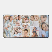 9パーソナライズされた枚のコラージュを作成 デスクマット (正面)