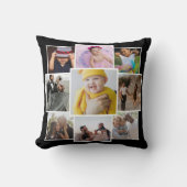 9パーソナライズされた枚カラー クッション (正面)