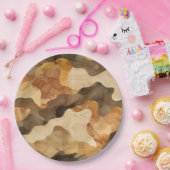 9パーソナライズされた"ラウンドパーティープレート ペーパープレート (パーティー)