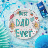 9パーソナライズされた"ラウンド紙プレート ペーパープレート (パーティー)