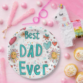 9パーソナライズされた"ラウンド紙プレート ペーパープレート (パーティー)