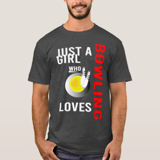 9ピンボウリングをする人、 クリケットの投手スロワースポーツクラブボーリングリーグ Tシャツ