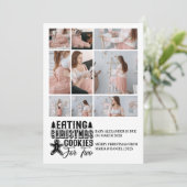 9フォトクリスマスクッキーfor 2妊娠 シーズンカード (スタンド正面)