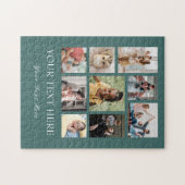 9フォトコラージファミリーパズル ジグソーパズル (横)