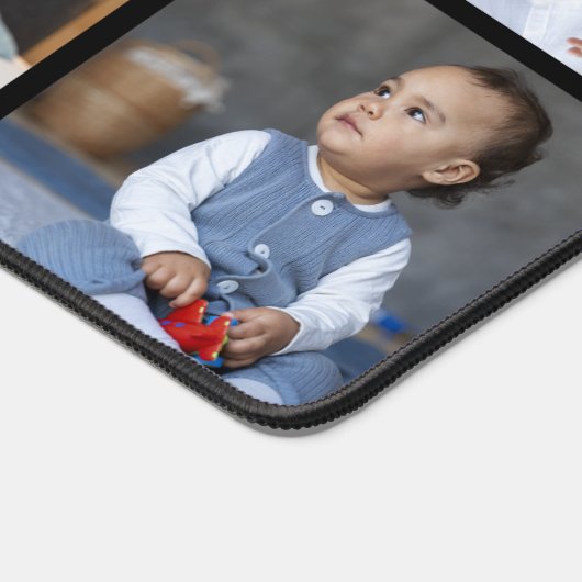 9フォトコラージュカスタムギフト デスクマット (コーナー)