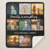 9フォトコラージュカスタム文字ファミリーは全て シェルパブランケット (正面)