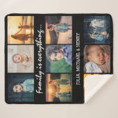9フォトコラージュカスタム文字ファミリーは全て シェルパブランケット (正面(横))